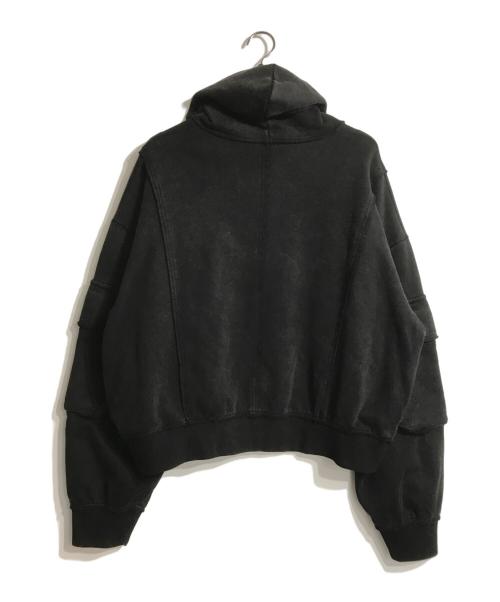 HARE（ハレ）HARE (ハレ) UNDERGROUNDMODEジップパーカー ブラック サイズ:Fの古着・服飾アイテム