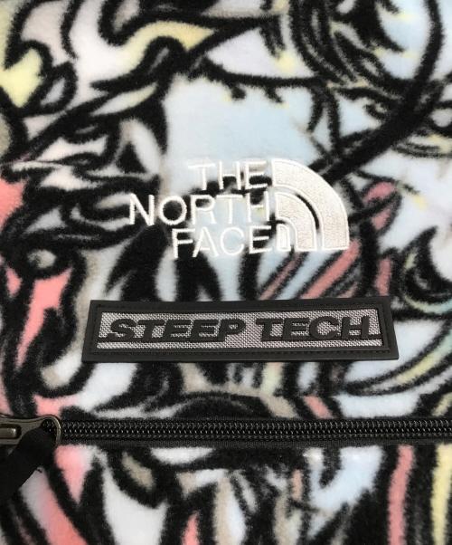THE NORTH FACE（ザ ノース フェイス）THE NORTH FACE (ザ ノース フェイス) Supreme (シュプリーム) Steep Tech Fleece Pullover ブルー×ブラック サイズ:Sの古着・服飾アイテム