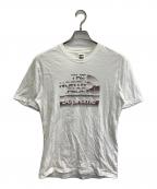 SUPREME×THE NORTH FACEシュプリーム×ザ ノース フェイス）の古着「Metallic Logo Tee/プリントTシャツ」｜ホワイト