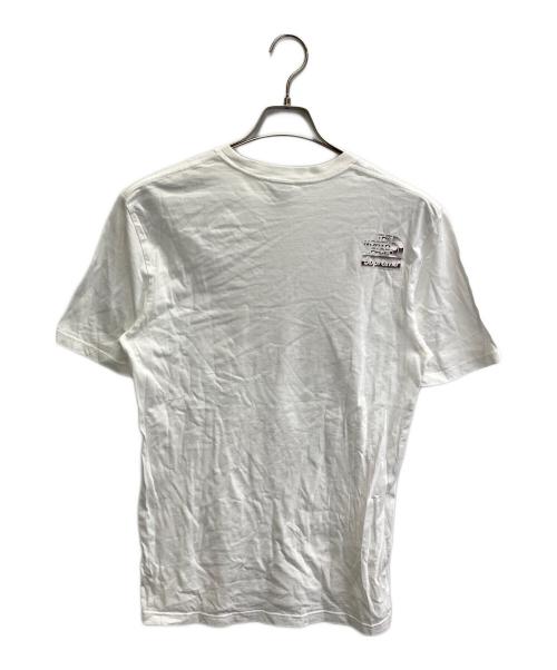 SUPREME（シュプリーム）Supreme (シュプリーム) THE NORTH FACE (ザ ノース フェイス) Metallic Logo Tee/プリントTシャツ ホワイト サイズ:Sの古着・服飾アイテム