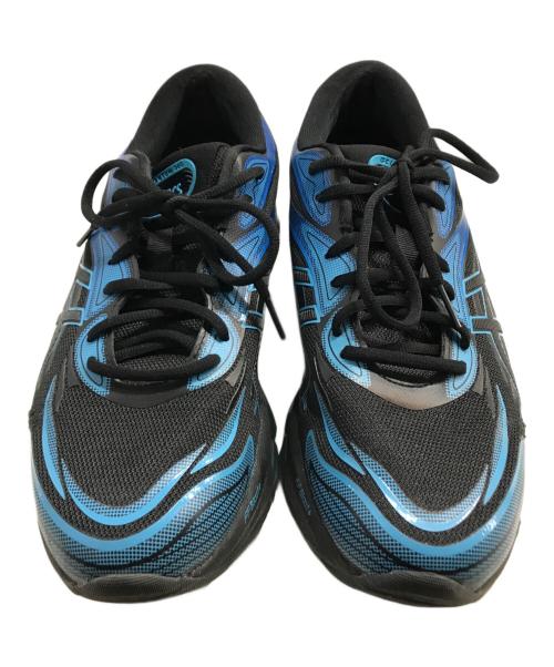 asics（アシックス）asics (アシックス) GEL-QUANTUM 360 VIII ブラック×ブルー サイズ:28の古着・服飾アイテム