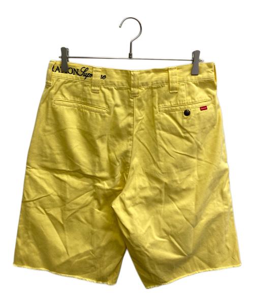 SUPREME（シュプリーム）Supreme (シュプリーム) Bernadette Corporation (バーナデット コーポレーション) 23SS Work Short イエロー サイズ:30の古着・服飾アイテム