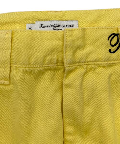 SUPREME（シュプリーム）Supreme (シュプリーム) Bernadette Corporation (バーナデット コーポレーション) 23SS Work Short イエロー サイズ:30の古着・服飾アイテム