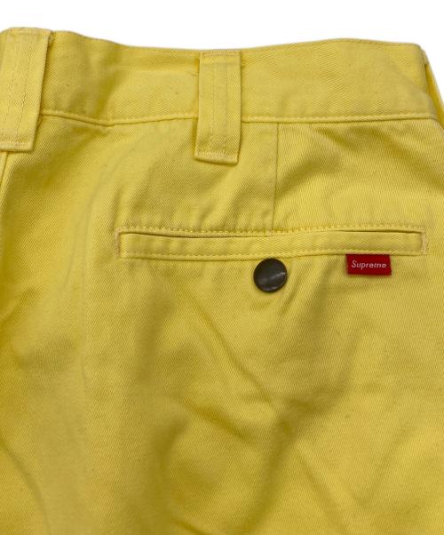 SUPREME（シュプリーム）Supreme (シュプリーム) Bernadette Corporation (バーナデット コーポレーション) 23SS Work Short イエロー サイズ:30の古着・服飾アイテム