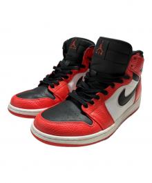 NIKE（ナイキ）の古着「AIR JORDAN1 RETRO HIGH RARE AIR MAX ORANGE」｜コーラルオレンジ×ブラック×ホワイト