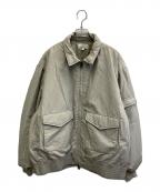UNIVERSAL STYLE WEARユニバーサルスタイルウエア）の古着「A-2 type filling jacket」｜グレー