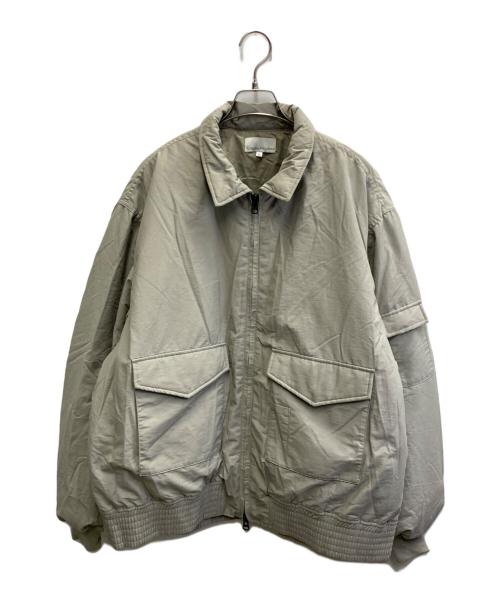 UNIVERSAL STYLE WEAR（ユニバーサルスタイルウエア）UNIVERSAL STYLE WEAR (ユニバーサルスタイルウエア) A-2 type filling jacket グレー サイズ:XLの古着・服飾アイテム