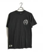 CHROME HEARTSクロムハーツ）の古着「CHプラス ホースシュー ポケットTシャツ」｜ブラック