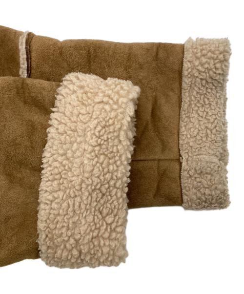 WOOLRICH（ウールリッチ）WOOLRICH (ウールリッチ) フェイクムートンコート ブラウン サイズ:Mの古着・服飾アイテム