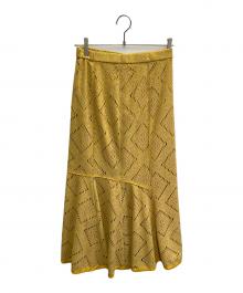 LOVELESS（ラブレス）の古着「ミルパレーススカート」｜イエロー
