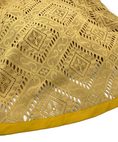 LOVELESS（ラブレス）LOVELESS (ラブレス) ミルパレーススカート イエロー サイズ:Sの古着・服飾アイテム