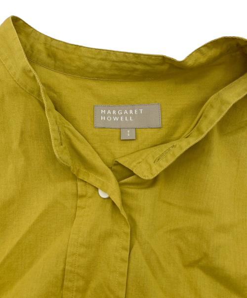 MARGARET HOWELL（マーガレットハウエル）MARGARET HOWELL (マーガレットハウエル) PIECE DYED WASHED COTTON イエロー サイズ:1の古着・服飾アイテム