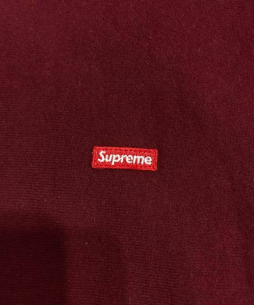 SUPREME（シュプリーム）Supreme (シュプリーム) Small Box Logo Hoodie ボルドー サイズ:Sの古着・服飾アイテム