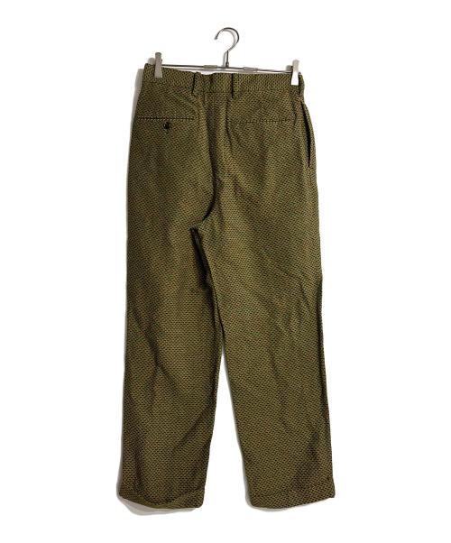 Needles（ニードルズ）Needles (ニードルズ) Tucked Trouser グリーン サイズ:Sの古着・服飾アイテム