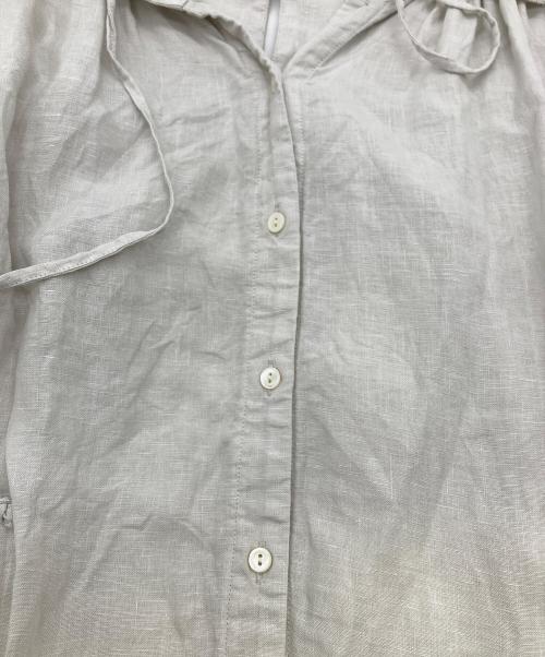 nest Robe（ネストローブ）nest Robe (ネストローブ) レースカラー2wayスモックワンピース アイボリー サイズ:FREEの古着・服飾アイテム