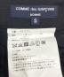 中古・古着 COMME des GARCONS HOMME (コムデギャルソン オム) AD2020ウールトロスラックス ブラック サイズ:S：10000円