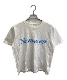 CABARET POVA（キャバレーポバール）の古着「NEWWAVE プリントTシャツ」｜ホワイト