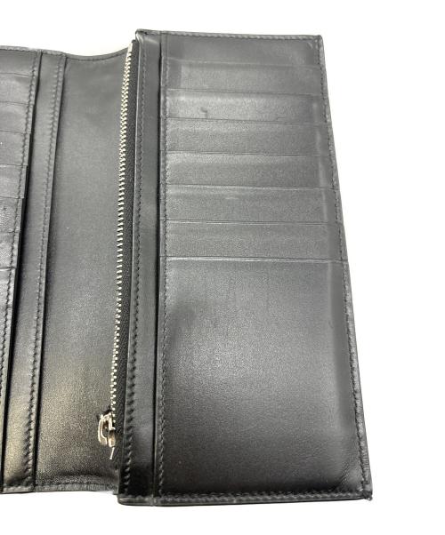 Saint Laurent Paris（サンローランパリ）Saint Laurent Paris (サンローランパリ) コンチネンタルロングウォレット/長財布 ブラックの古着・服飾アイテム