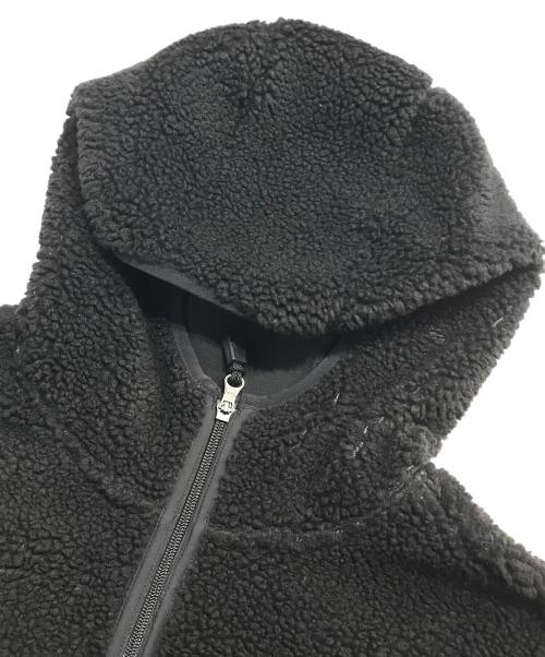 THE NORTH FACE（ザ ノース フェイス）THE NORTH FACE (ザ ノース フェイス) SUPREME (シュプリーム) S LOGO HOODED FLEECE JACKET//フリースジャケット ブラック サイズ:Mの古着・服飾アイテム