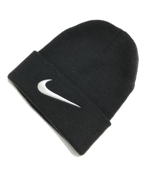 NIKE（ナイキ）NIKE (ナイキ) stussy (ステューシー) Cuff Beanie/カフビーニー/ニット帽 ブラックの古着・服飾アイテム