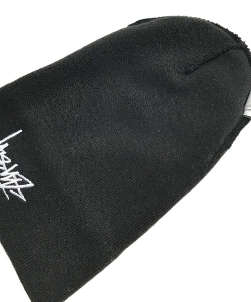 NIKE（ナイキ）NIKE (ナイキ) stussy (ステューシー) Cuff Beanie/カフビーニー/ニット帽 ブラックの古着・服飾アイテム