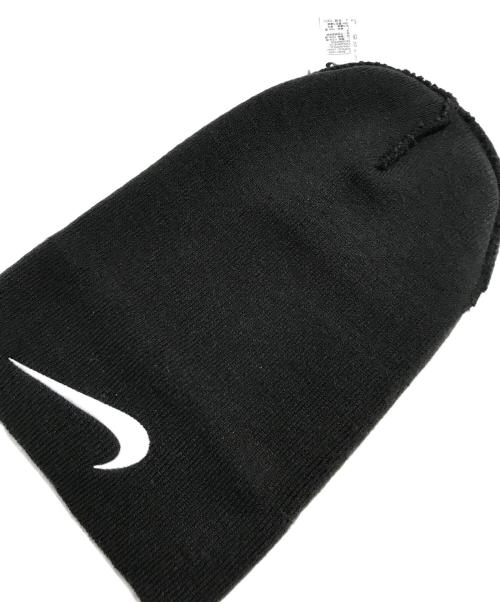NIKE（ナイキ）NIKE (ナイキ) stussy (ステューシー) Cuff Beanie/カフビーニー/ニット帽 ブラックの古着・服飾アイテム