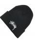 NIKE (ナイキ) stussy (ステューシー) Cuff Beanie/カフビーニー/ニット帽 ブラック：7000円