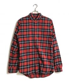 DSQUARED2（ディースクエアード）の古着「ネルシャツ」｜レッド×ネイビー