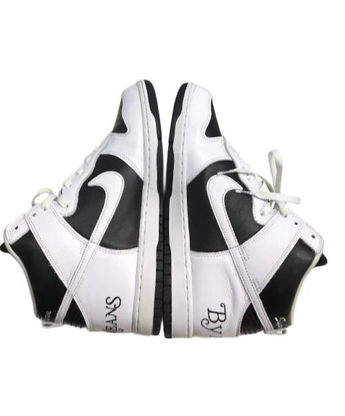 NIKE（ナイキ）NIKE (ナイキ) Supreme (シュプリーム) SB DUNK HIGH OG QS SUPREME By Any Means ホワイト×ブラック サイズ:28cmの古着・服飾アイテム