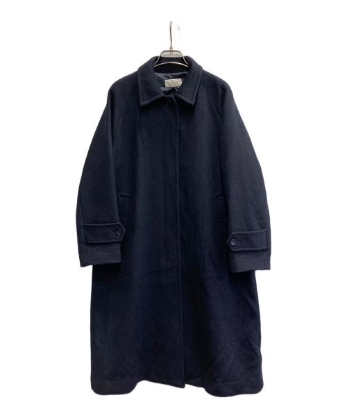 JOURNAL STANDARD relume（ジャーナルスタンダード レリューム）JOURNAL STANDARD relume (ジャーナルスタンダード レリューム) ウールビーバーステンカラーロングコート ブラック サイズ:36の古着・服飾アイテム