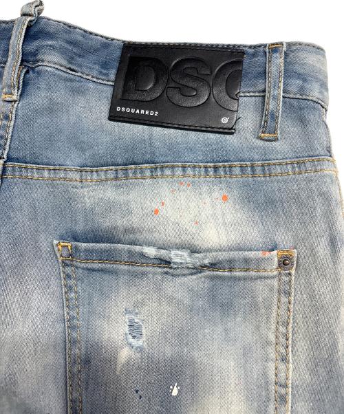 DSQUARED2（ディースクエアード）DSQUARED2 (ディースクエアード) SKATER JEAN インディゴ サイズ:44の古着・服飾アイテム