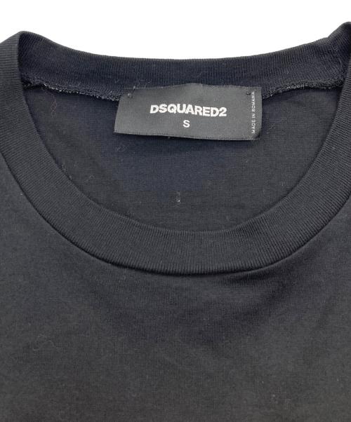 DSQUARED2（ディースクエアード）DSQUARED2 (ディースクエアード) Cool Fit T-Shirt ブラック サイズ:Sの古着・服飾アイテム