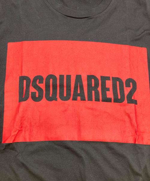 DSQUARED2（ディースクエアード）DSQUARED2 (ディースクエアード) Cool Fit T-Shirt ブラック サイズ:Sの古着・服飾アイテム