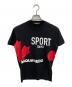 DSQUARED2（ディースクエアード）の古着「SPORT TOKYOTシャツ」｜ブラック