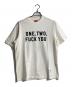SUPREME（シュプリーム）の古着「One Two Fuck You S/S Top」｜ホワイト