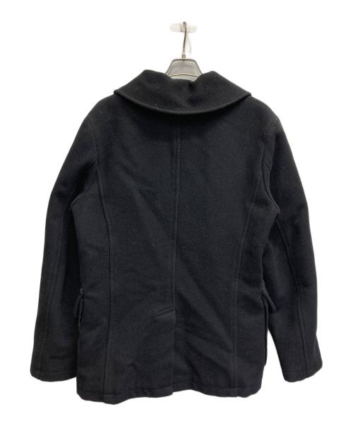 Rugby Ralph Lauren（ラグビーラルフローレン）Rugby Ralph Lauren (ラグビーラルフローレン) ショールカラーコート ブラック サイズ:Lの古着・服飾アイテム