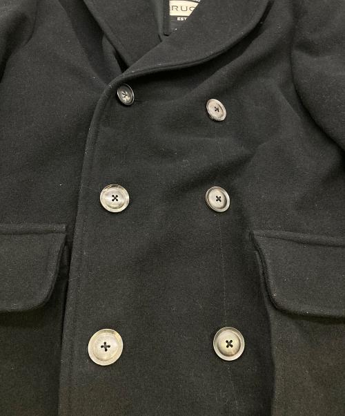 Rugby Ralph Lauren（ラグビーラルフローレン）Rugby Ralph Lauren (ラグビーラルフローレン) ショールカラーコート ブラック サイズ:Lの古着・服飾アイテム