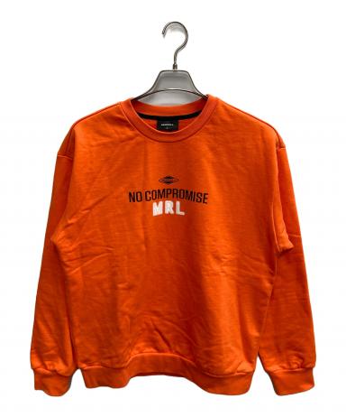 【中古・極美品】フィルメランジェ スウェット オレンジ サイズ４ 中古・古着通販】MERRELL (メレル) プリントスウェット オレンジ