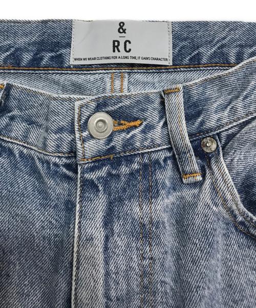 &RC（アンドエスティ）&RC (アールシー) カーヴィーデニム インディゴ サイズ:38の古着・服飾アイテム