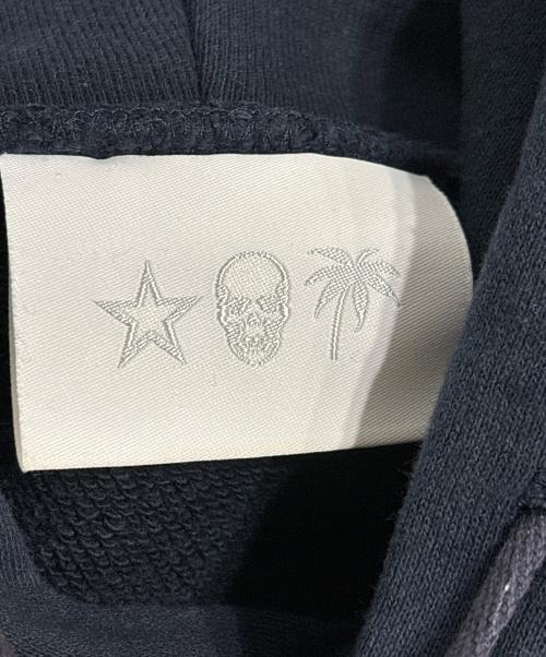 lucien pellat-finet（ルシアン・ペラフィネ）lucien pellat-finet (ルシアン・ペラフィネ) LPFロゴプルオーバーパーカー ネイビー サイズ:Lの古着・服飾アイテム