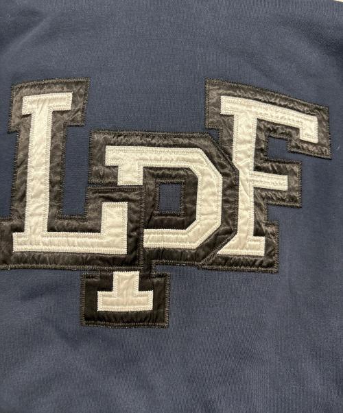 lucien pellat-finet（ルシアン・ペラフィネ）lucien pellat-finet (ルシアン・ペラフィネ) LPFロゴプルオーバーパーカー ネイビー サイズ:Lの古着・服飾アイテム