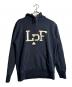 lucien pellat-finet（ルシアン・ペラフィネ）の古着「LPFロゴプルオーバーパーカー」｜ネイビー