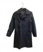 A.P.C.アーペーセー）の古着「ウールダブルチェスターコート」｜ブラック