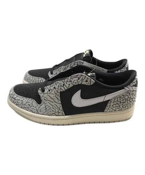NIKE（ナイキ）NIKE (ナイキ) Air Jordan 1 Retro Low OG ブラック サイズ:26.5cm 未使用品の古着・服飾アイテム
