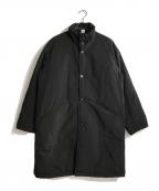 OVYオヴィー）の古着「Stand Collar Padded Coat」｜ブラック