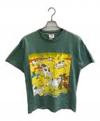 signalシグナル）の古着「90s Print Tee」｜グリーン