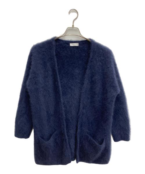 BEAUTY&YOUTH（ビューティーアンドユース）BEAUTY&YOUTH (ビューティーアンドユース) ヘアリーノーカラーミドルカーディガン ネイビー サイズ:FREEの古着・服飾アイテム