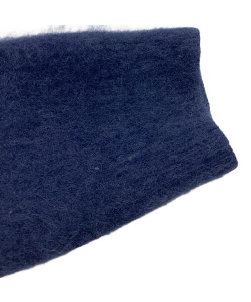 BEAUTY&YOUTH（ビューティーアンドユース）BEAUTY&YOUTH (ビューティーアンドユース) ヘアリーノーカラーミドルカーディガン ネイビー サイズ:FREEの古着・服飾アイテム