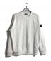 STONE ISLAND（ストーンアイランド）の古着「23SS 'OLD' TREATMENT Sweatshirts」｜ホワイト