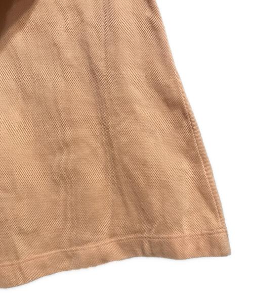 LACOSTE（ラコステ）LACOSTE (ラコステ) ベルトデザインノースリーブポロドレス オレンジ サイズ:36の古着・服飾アイテム